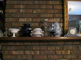 Fenton Silver Crest compote, Furnivals "Quail" cream soups, etc