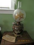 Unusual Dragon motif lamp