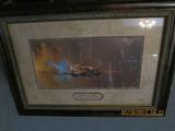 Framed print of "Spitfire" by Barrie Clarke