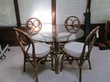 Bamboo dining set