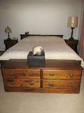 King bed suite, " Marche' " mink cloche hat with box