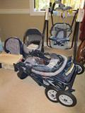 Graco stroller/car seat, swing with music, etc