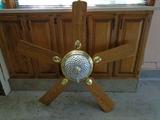 Working ceiling fan