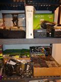 XBox, XBox 360 & game cartridges, wii, Sony playstation