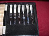 Boxed Set of Mother or Pearl knives