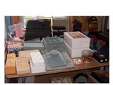 Some of the large amount of jewelry display items, supplies