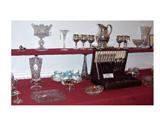 Some of the Crystal Glassware & Silver items