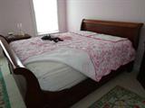 Queen sleigh bed