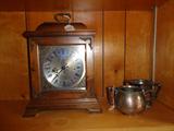Hamilton mantle clock, quadruple plate items