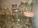 Misc. storage jars