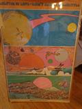 1970's Peter Max Poster for American Cancer Society