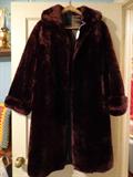 Vintage sheared beaver coat