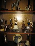 retro 60's Dog Show Trophies