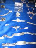 Sterling pieces incl. WW II pins, jewelry