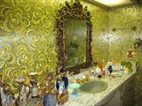 70's "psycho-delic" Powder Room