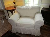 Pottery Barn Slip Covered Upholstered Chair