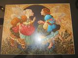 # 12 James Christensen - "Two Angels Discussing Botticelli" Special Edition Print - Signed & Numbered - 11 1/2 X 16 1/2