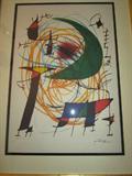 #17 - Miro Litho - Signed & Numbered - 12 3/4" X 18 3/4"
