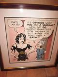 #41 - Al Capp - "Daisy Mae" - Litho - Signed & Numbered 1974 - 26" X 27"