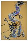 #13 B Qunce Zeng - Dragon - Acrylic on Canvas - COA