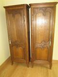 Pair of Rare & Early Bonnet chests purchased in Lambertsville