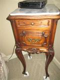 Matching French Country Caurosel Night Stand with Pony Head Detail