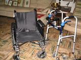 New Wheelchair, Walker & Cane