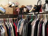 Lots of better quality new 
clothing.