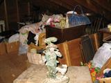 Boxes in attic, still being
unpacked.