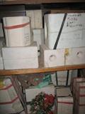 Over 20 original ceramic molds.