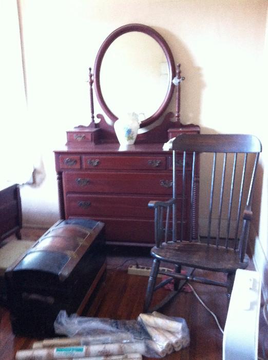 Willett Bedroom Furniture, mid 1900s made in Indiana