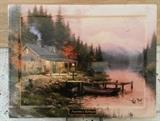 Thomas Kinkade Seasons of Reflection Plate