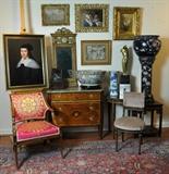 Gustavian and European antiques, art and sculpture