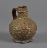 Rare Antique Frechen 16th century Bartmann Krug Jug
