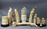 Antique Chinese Ivory Collection