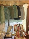 WW2, Korean war uniforms. 