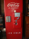 1950's Coca Cola Vending Machine Model Cavalier C51