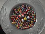 Vintage Marbles W/six Boulders