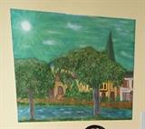 ORIGINAL OIL BY THE HOME OWNER