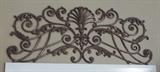 WROUGHT IRON WORK SCROLLED DESIGN FOR OVER A DOORWAY (PAIR OF THESE)