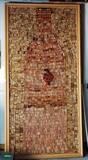 WINE CORK ART WORK LARGE PANEL