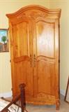 NEWER PINE ARMOIRE ENTERTAINMENT UNIT