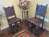 a Pair of wonderful antique chairs