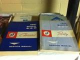 Assorted Buick service manuals (1960s)