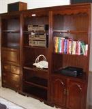 wall unit,  JVC stereo