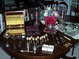 lots of sterling silver and older silverplate pieces