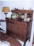 Mission style oak buffet circa 1900