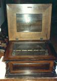 antique music box - dics player by Monopol