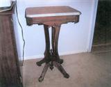 marble topeed carved table
