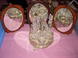 antique cruette set